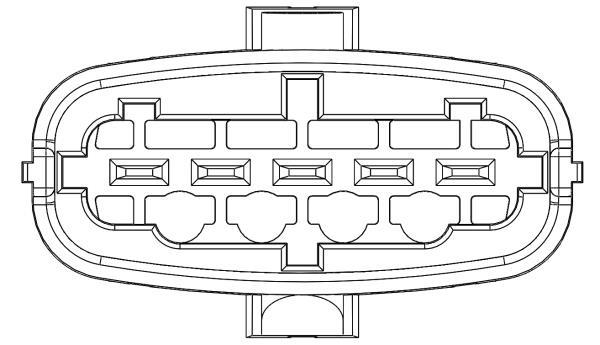 Débitmètre de masse d'air NGK ref. 96975